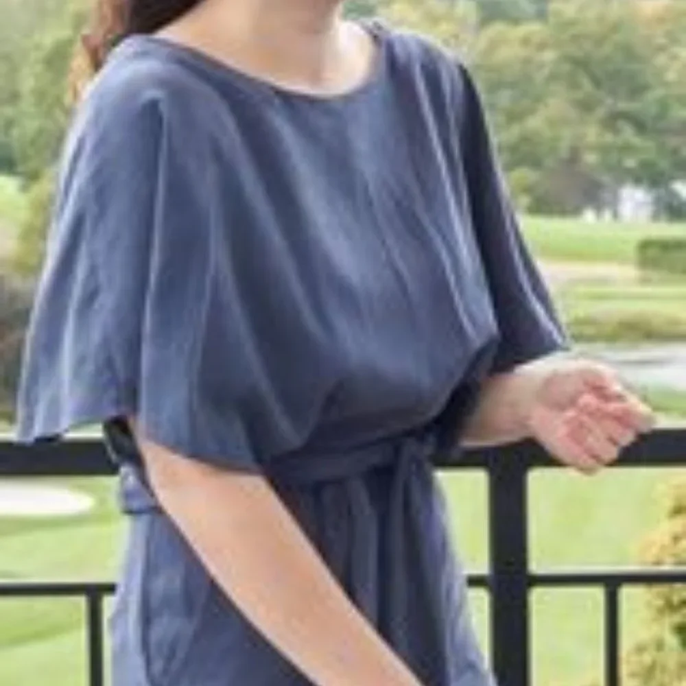 Vetta Cape Jumpsuit Size 0 - LIKE NEW - Picture 4 of 6